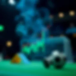 Conceptual illustration of a betting strategy with a focus on analytics.