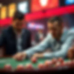 Visual representation of betting concepts