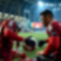 Tactical analysis of international football teams