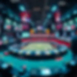 A dynamic representation of New Jersey's sports betting landscape