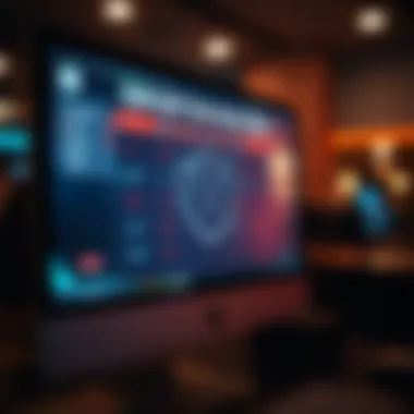 Safe Betting Practices A secure betting environment displayed on a computer screen.